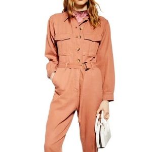 Topshop Java Boilersuit Jumpsuit